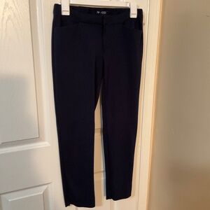 Gap - Work Ankle Pants - size: 2R - color: Navy Blue